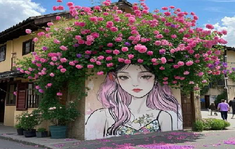 当阳怎么设计网红打卡墙绘