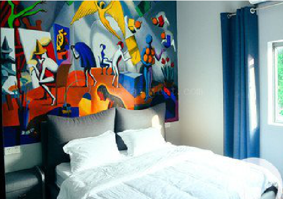 当阳对于酒店的墙体彩绘而言更注重哪些方面？