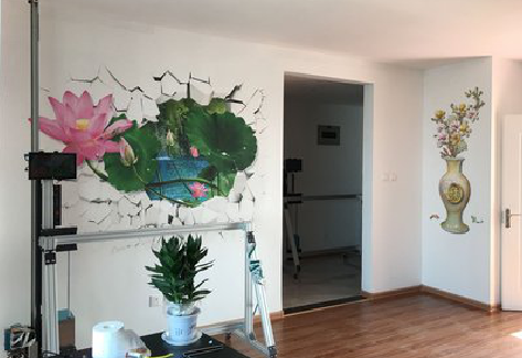 当阳墙体彩绘相比墙纸的优势。