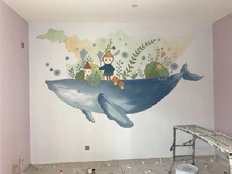 当阳手绘墙的特点及优势。